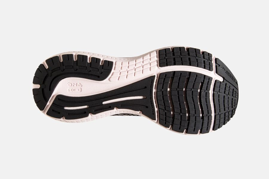 Brooks Indonesia Glycerin 19 Road Running Shoes Womens - Black/Pink - 67RZWVAOF